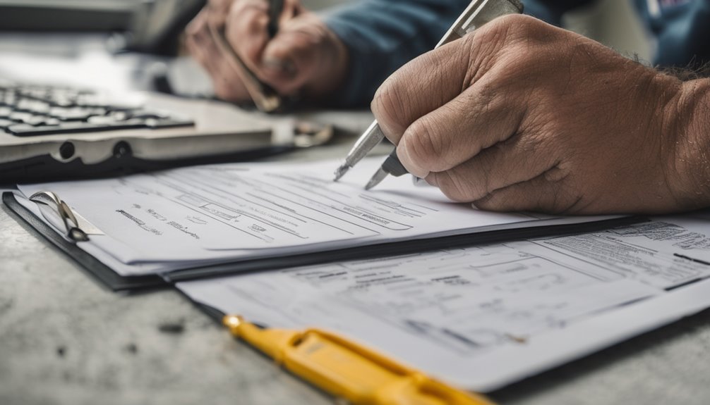 concrete work permit application
