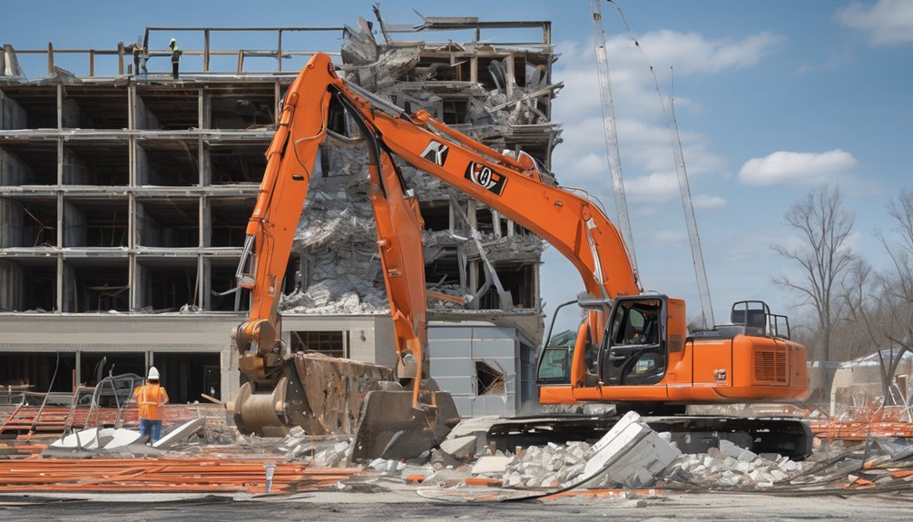 demolition process in oglesby