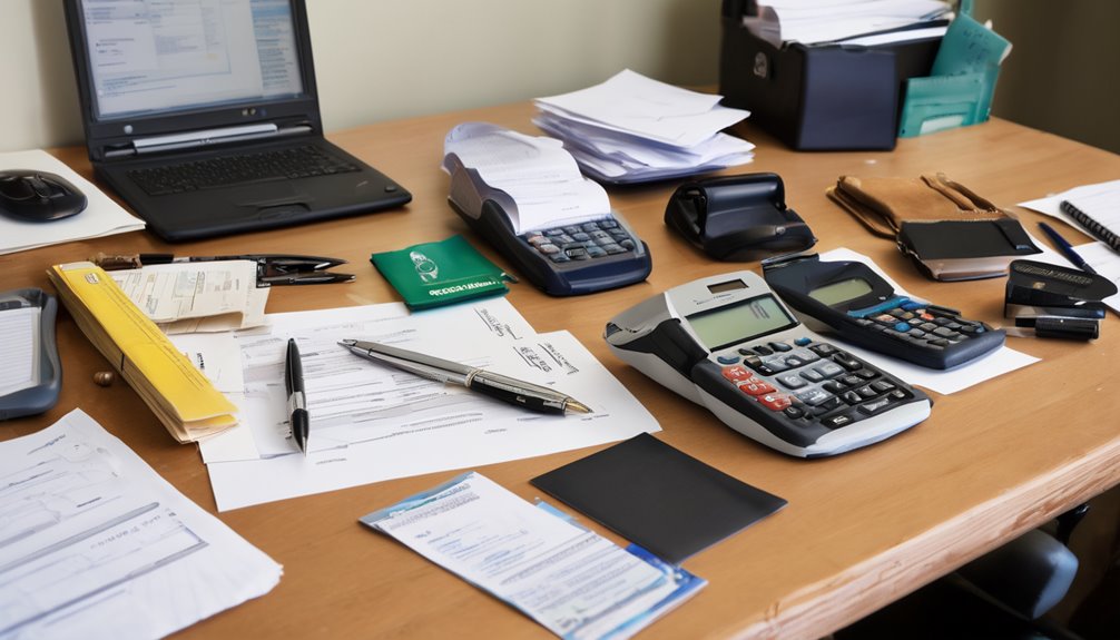 documentation and payment needed