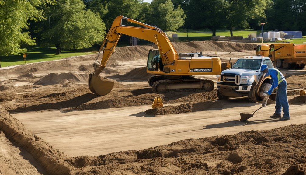 excavation activities in oglesby