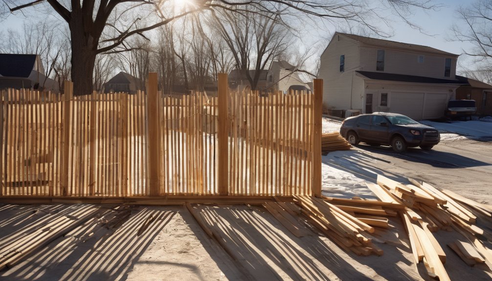 fence construction permit process
