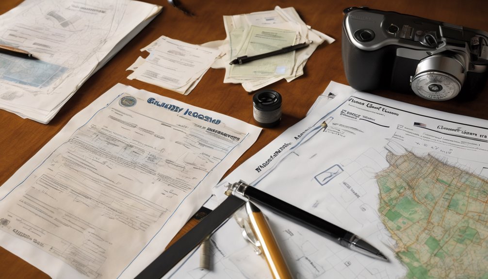 license application document requirements