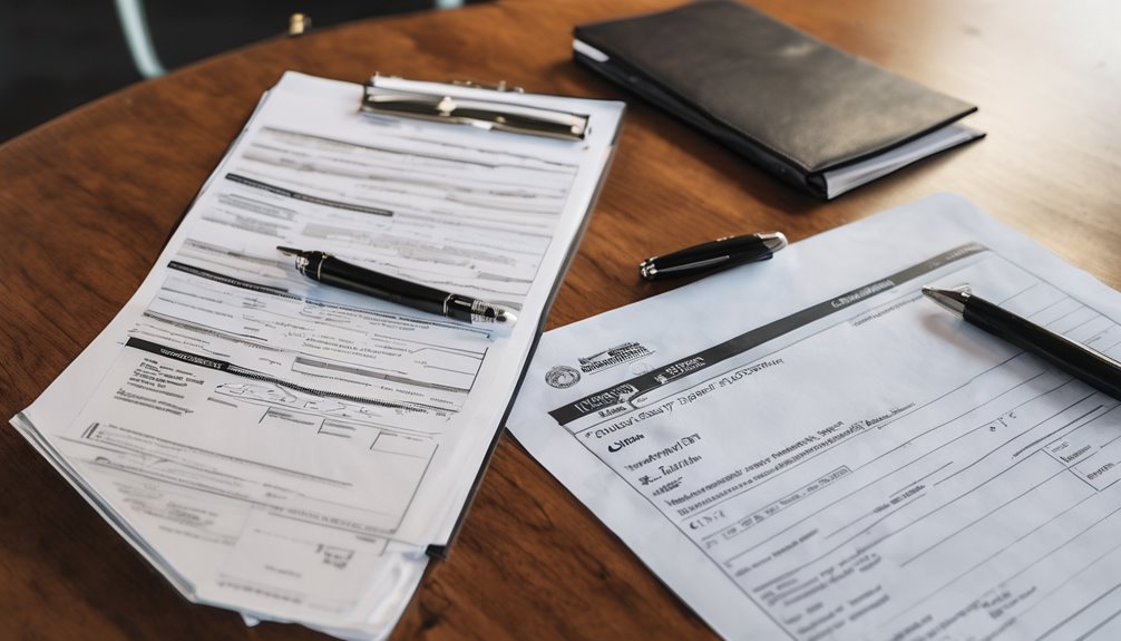 license application documentation required