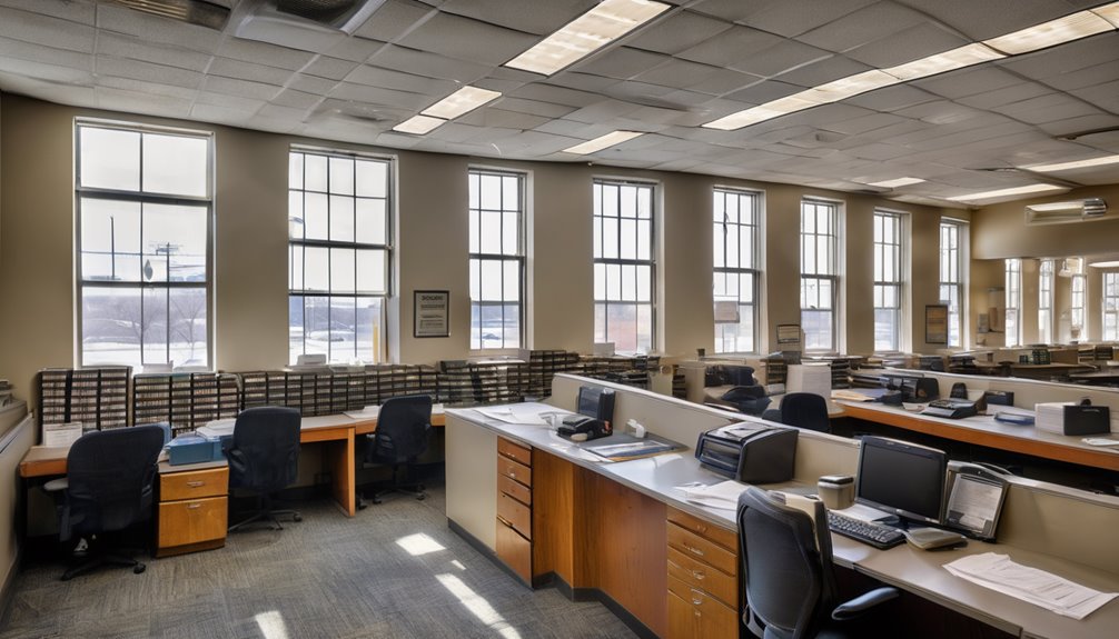 necessary papers and payments