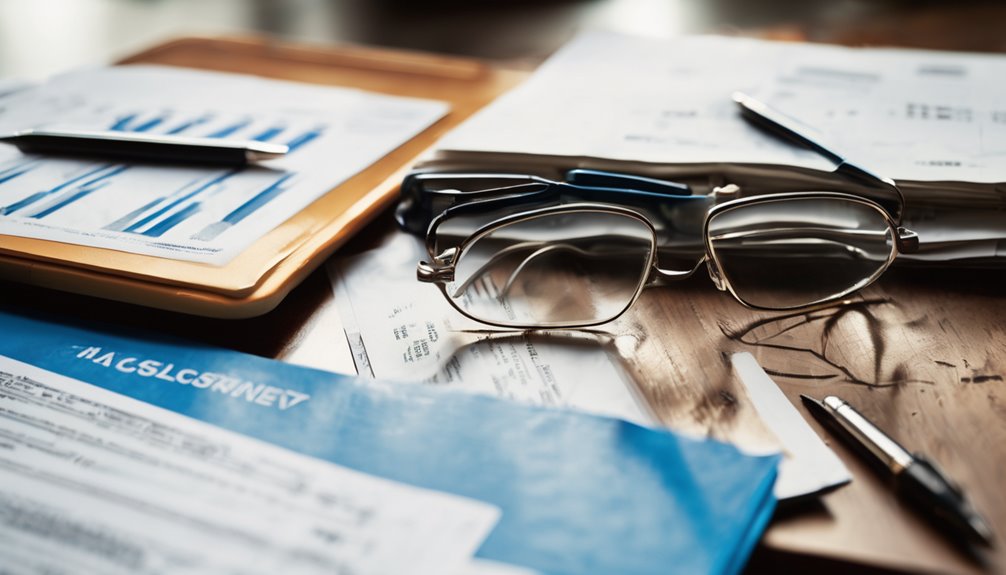 necessary papers and payments