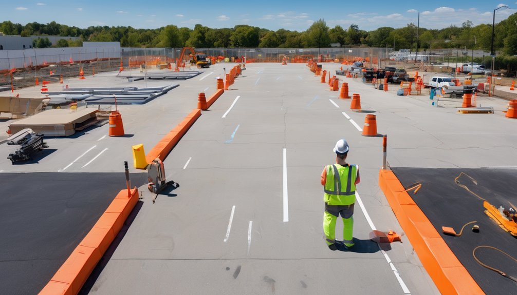 parking lot construction regulations