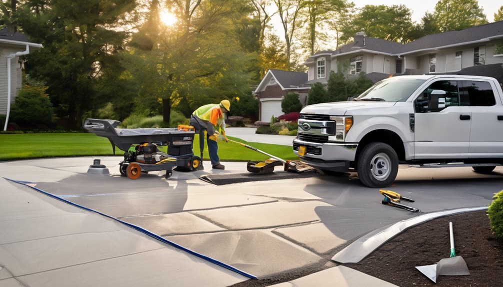 peoria sidewalk driveway contractor