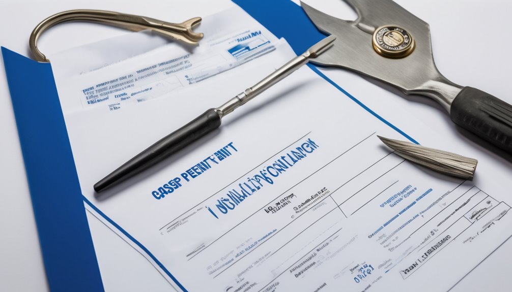 required application documentation details