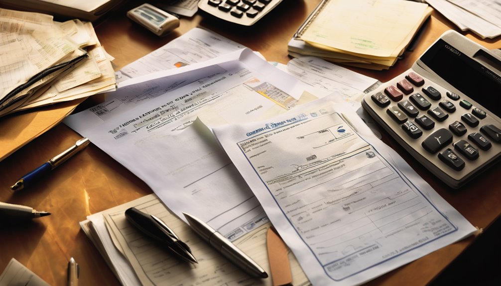 required papers and payments