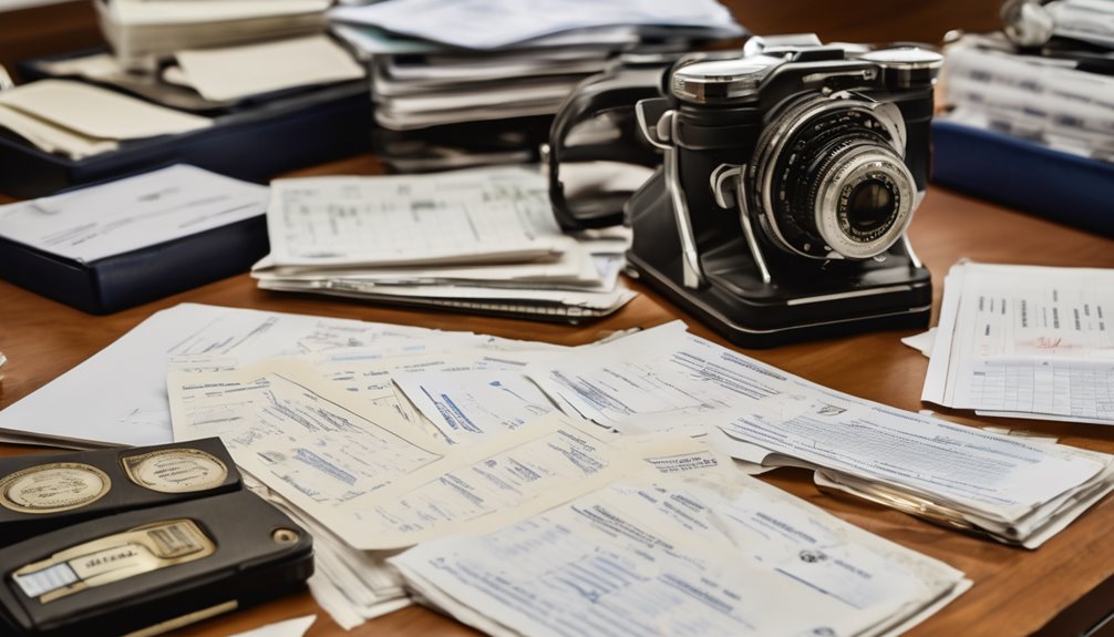 required papers and payments