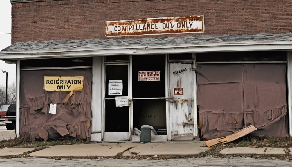 risks of ignoring regulations