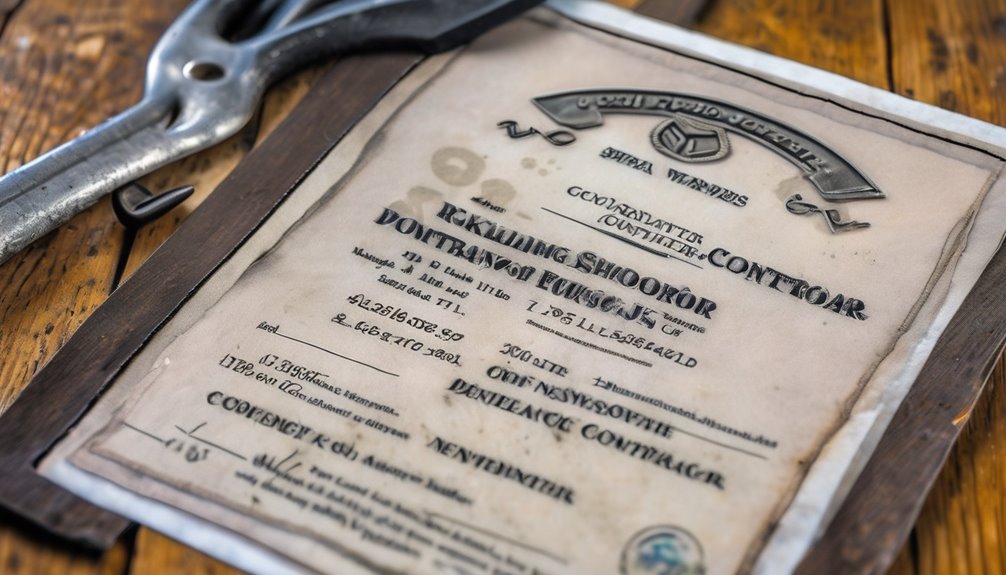 sewer contractor eligibility criteria