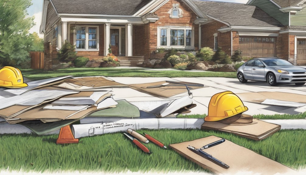 sidewalk and driveway permits