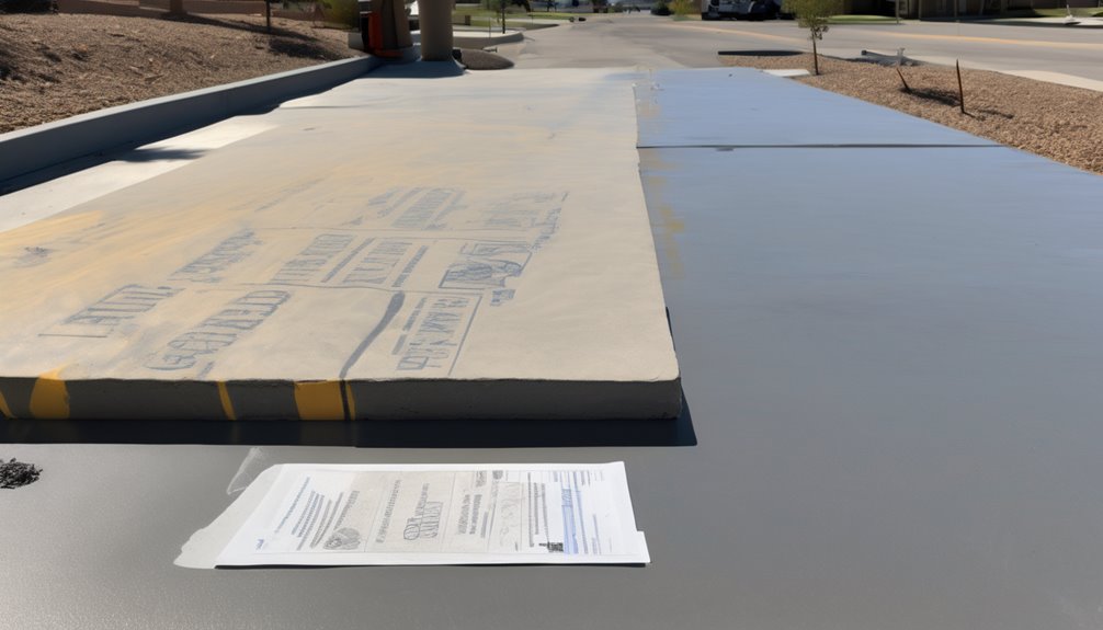 sidewalk and driveway permits