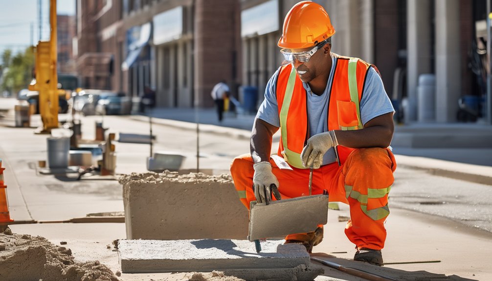 sidewalk contractor license required